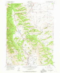 Mount Pisgah Utah Historical topographic map, 1:24000 scale, 7.5 X 7.5 Minute, Year 1955