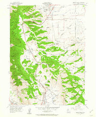 Mount Pisgah Utah Historical topographic map, 1:24000 scale, 7.5 X 7.5 Minute, Year 1955