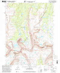 Mount Powell Utah Historical topographic map, 1:24000 scale, 7.5 X 7.5 Minute, Year 1996