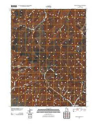 Mount Bartles Utah Historical topographic map, 1:24000 scale, 7.5 X 7.5 Minute, Year 2011