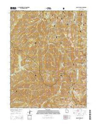 Mount Belknap Utah Current topographic map, 1:24000 scale, 7.5 X 7.5 Minute, Year 2014