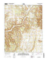 Mount Carmel Utah Current topographic map, 1:24000 scale, 7.5 X 7.5 Minute, Year 2014