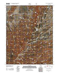 Mount Dutton Utah Historical topographic map, 1:24000 scale, 7.5 X 7.5 Minute, Year 2011