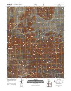 Mount Escalante Utah Historical topographic map, 1:24000 scale, 7.5 X 7.5 Minute, Year 2011