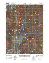 Mount Lena Utah Historical topographic map, 1:24000 scale, 7.5 X 7.5 Minute, Year 2011