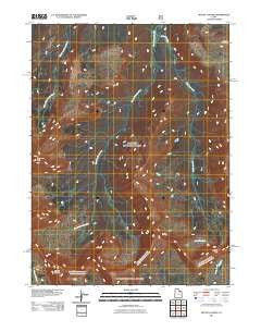 Mount Lovenia Utah Historical topographic map, 1:24000 scale, 7.5 X 7.5 Minute, Year 2011
