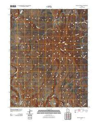 Mount Pennell Utah Historical topographic map, 1:24000 scale, 7.5 X 7.5 Minute, Year 2011