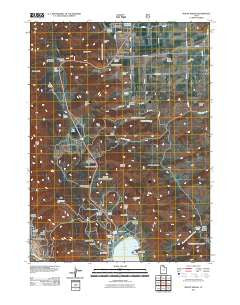 Mount Pisgah Utah Historical topographic map, 1:24000 scale, 7.5 X 7.5 Minute, Year 2011