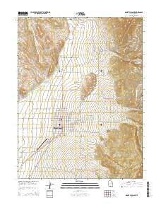 Mount Pleasant Utah Current topographic map, 1:24000 scale, 7.5 X 7.5 Minute, Year 2014