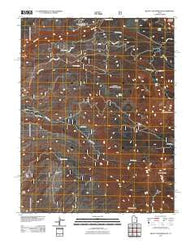 Mount Tukuhnikivatz Utah Historical topographic map, 1:24000 scale, 7.5 X 7.5 Minute, Year 2011