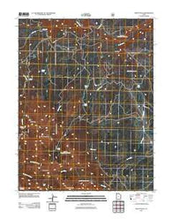 Mount Waas Utah Historical topographic map, 1:24000 scale, 7.5 X 7.5 Minute, Year 2011