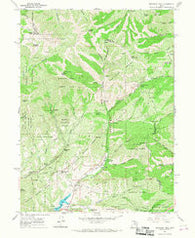 Mountain Dell Utah Historical topographic map, 1:24000 scale, 7.5 X 7.5 Minute, Year 1961