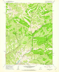 Mountain Dell Utah Historical topographic map, 1:24000 scale, 7.5 X 7.5 Minute, Year 1961