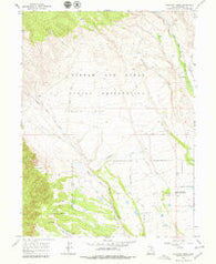 Mountain Home Utah Historical topographic map, 1:24000 scale, 7.5 X 7.5 Minute, Year 1965