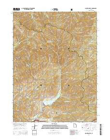 Mountain Dell Utah Current topographic map, 1:24000 scale, 7.5 X 7.5 Minute, Year 2014