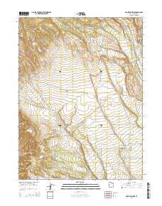 Mountain Home Utah Current topographic map, 1:24000 scale, 7.5 X 7.5 Minute, Year 2014