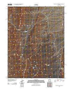 Mountain Home Pass Utah Historical topographic map, 1:24000 scale, 7.5 X 7.5 Minute, Year 2010