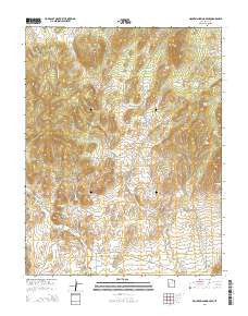 Mountain Spring Peak Utah Current topographic map, 1:24000 scale, 7.5 X 7.5 Minute, Year 2014