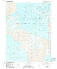 Mouth of Bear River Utah Historical topographic map, 1:24000 scale, 7.5 X 7.5 Minute, Year 1991
