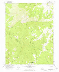 Mt. Catherine Utah Historical topographic map, 1:24000 scale, 7.5 X 7.5 Minute, Year 1961