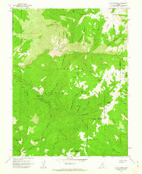 Mt. Catherine Utah Historical topographic map, 1:24000 scale, 7.5 X 7.5 Minute, Year 1961