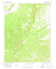 Mt. Dutton Utah Historical topographic map, 1:24000 scale, 7.5 X 7.5 Minute, Year 1971