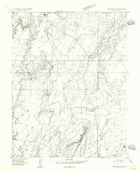 Mt. Ellen 1 SW Utah Historical topographic map, 1:24000 scale, 7.5 X 7.5 Minute, Year 1954