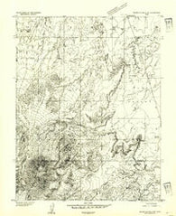 Mt. Ellen 4 NW Utah Historical topographic map, 1:24000 scale, 7.5 X 7.5 Minute, Year 1952