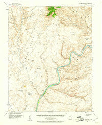 Mt. Ellsworth Utah Historical topographic map, 1:62500 scale, 15 X 15 Minute, Year 1953