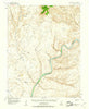 Mt. Ellsworth Utah Historical topographic map, 1:62500 scale, 15 X 15 Minute, Year 1953