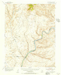 Mt. Ellsworth Utah Historical topographic map, 1:62500 scale, 15 X 15 Minute, Year 1953