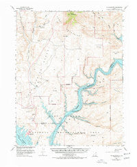 Mt. Ellsworth Utah Historical topographic map, 1:62500 scale, 15 X 15 Minute, Year 1953