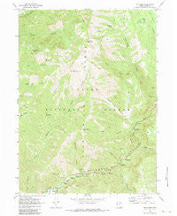 Mt. Elmer Utah Historical topographic map, 1:24000 scale, 7.5 X 7.5 Minute, Year 1969