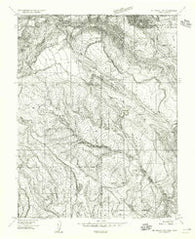 Mt Peale 1 NE Colorado Historical topographic map, 1:24000 scale, 7.5 X 7.5 Minute, Year 1954