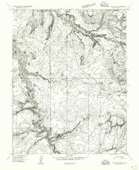 Mt Peale 2 SW Utah Historical topographic map, 1:24000 scale, 7.5 X 7.5 Minute, Year 1954
