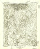 Mt Pennell 1 SW Utah Historical topographic map, 1:24000 scale, 7.5 X 7.5 Minute, Year 1952