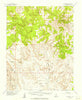 Mt Pennell Utah Historical topographic map, 1:62500 scale, 15 X 15 Minute, Year 1953
