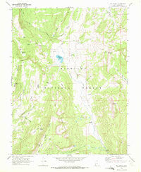Mt Terrill Utah Historical topographic map, 1:24000 scale, 7.5 X 7.5 Minute, Year 1968