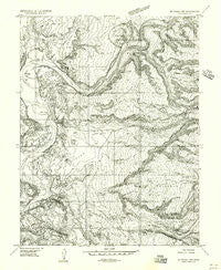 Mt. Waas 1 NW Utah Historical topographic map, 1:24000 scale, 7.5 X 7.5 Minute, Year 1954