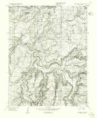 Mt. Waas 1 SW Utah Historical topographic map, 1:24000 scale, 7.5 X 7.5 Minute, Year 1954