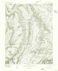 Mt. Waas 4 NE Colorado Historical topographic map, 1:24000 scale, 7.5 X 7.5 Minute, Year 1954