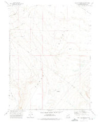 Mud Lake Reservoir Utah Historical topographic map, 1:24000 scale, 7.5 X 7.5 Minute, Year 1972