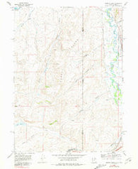 Murphy Ridge Utah Historical topographic map, 1:24000 scale, 7.5 X 7.5 Minute, Year 1968