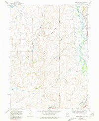 Murphy Ridge Utah Historical topographic map, 1:24000 scale, 7.5 X 7.5 Minute, Year 1968