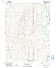 Murphy Ridge Utah Historical topographic map, 1:24000 scale, 7.5 X 7.5 Minute, Year 1991