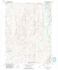 Murphy Ridge Utah Historical topographic map, 1:24000 scale, 7.5 X 7.5 Minute, Year 1991
