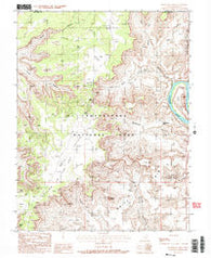 Musselman Arch Utah Historical topographic map, 1:24000 scale, 7.5 X 7.5 Minute, Year 1988
