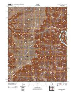 Musselman Arch Utah Historical topographic map, 1:24000 scale, 7.5 X 7.5 Minute, Year 2011