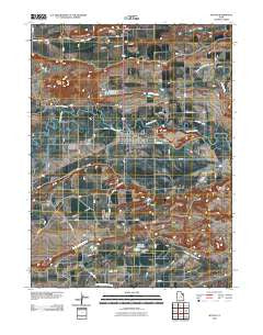 Myton Utah Historical topographic map, 1:24000 scale, 7.5 X 7.5 Minute, Year 2010