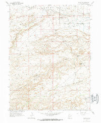 Myton SE Utah Historical topographic map, 1:24000 scale, 7.5 X 7.5 Minute, Year 1964